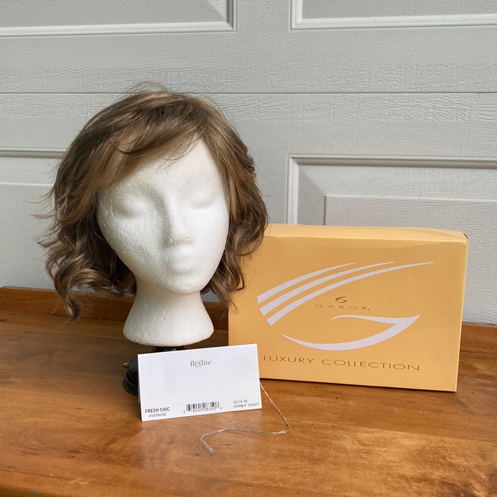 Fresh Chic Wig by Gabor in Honey Toast (14-26) with Lace Front & Left Mono Part